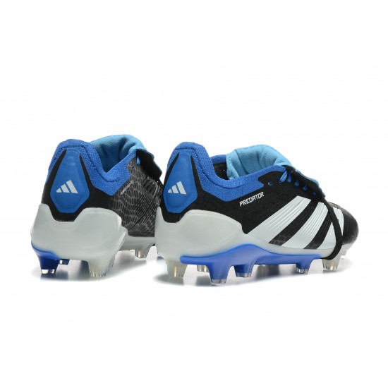 Explorar  Adidas Predator Accuracy FG Negro y AzulZapatos De Futbol