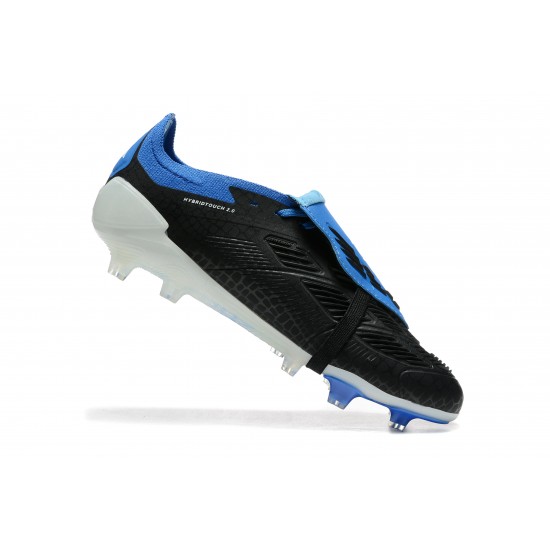 Explorar  Adidas Predator Accuracy FG Negro y AzulZapatos De Futbol
