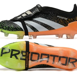 Adidas Predator Accuracy FG Negro y Naranja Hombre Zapatos De Futbol