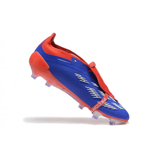 Mejor calidad  Adidas Predator Accuracy FG Azul Rojo Hombre Zapatos De Futbol
