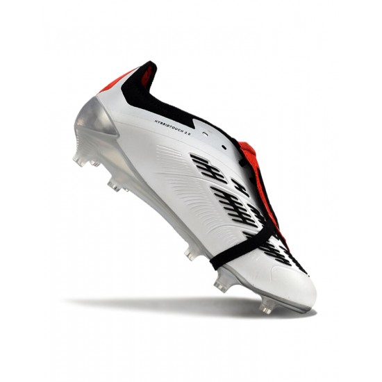 Tienda  Adidas Predator Accuracy FG Rojo Negro Hombre Zapatos De Futbol