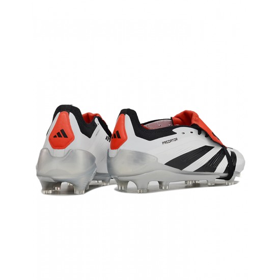 Tienda  Adidas Predator Accuracy FG Rojo Negro Hombre Zapatos De Futbol