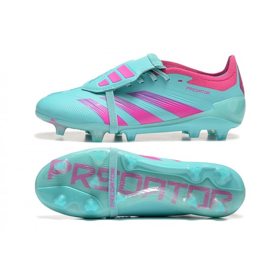 Mejor calidad  Adidas Predator Accuracy FG Turqoise Rosa Hombre Zapatos De Futbol