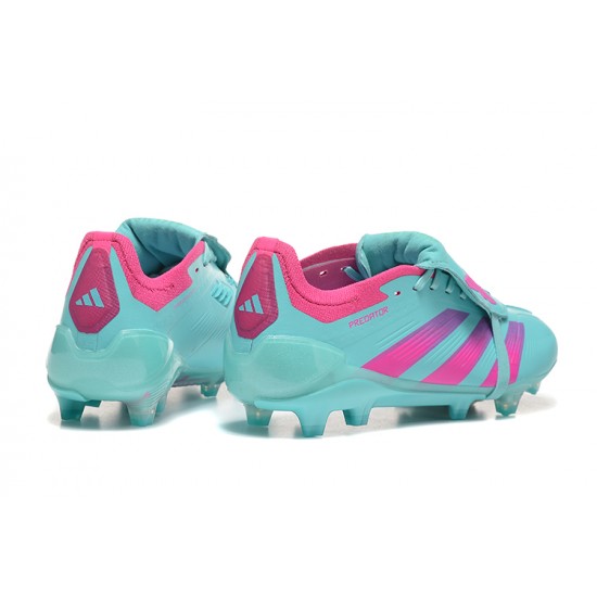 Mejor calidad  Adidas Predator Accuracy FG Turqoise Rosa Hombre Zapatos De Futbol