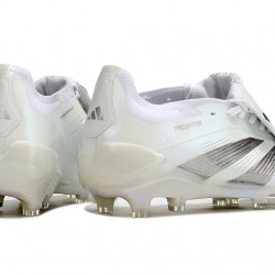 Adidas Predator Accuracy FG Blanco Plata Hombre Zapatos De Futbol