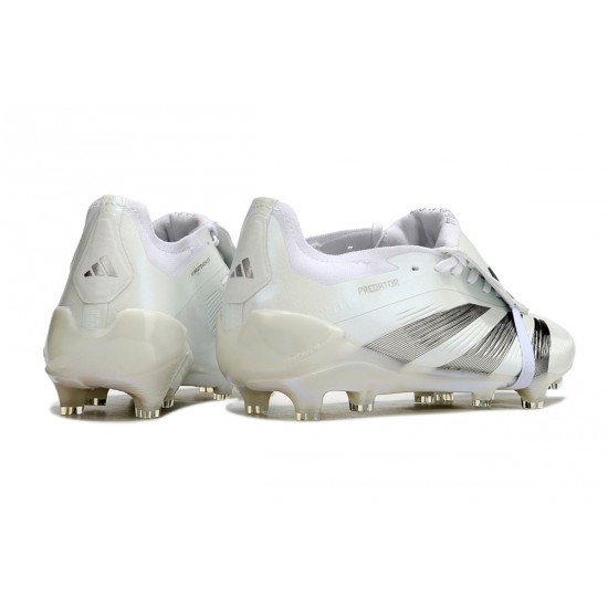 Explorar  Adidas Predator Accuracy FG Blanco Plata Hombre Zapatos De Futbol