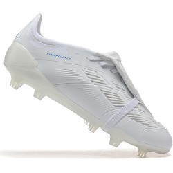 Adidas Predator Accuracy FG Blanco y Azul Zapatos De Futbol