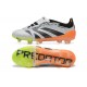 Comprar  Adidas Predator Accuracy FG Blanco y Naranja Zapatos De Futbol