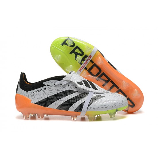 Comprar  Adidas Predator Accuracy FG Blanco y Naranja Zapatos De Futbol