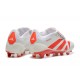 Alta calidad Adidas Predator Accuracy FG Blanco y Rojo Zapatos De Futbol