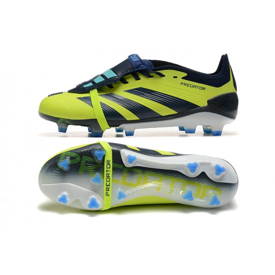 Tienda  Adidas Predator Accuracy FG Amarillo Negro Hombre Zapatos De Futbol