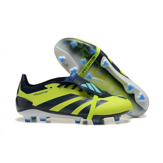 Tienda  Adidas Predator Accuracy FG Amarillo Negro Hombre Zapatos De Futbol