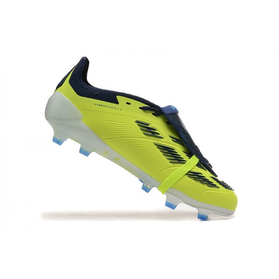 Tienda  Adidas Predator Accuracy FG Amarillo Negro Hombre Zapatos De Futbol