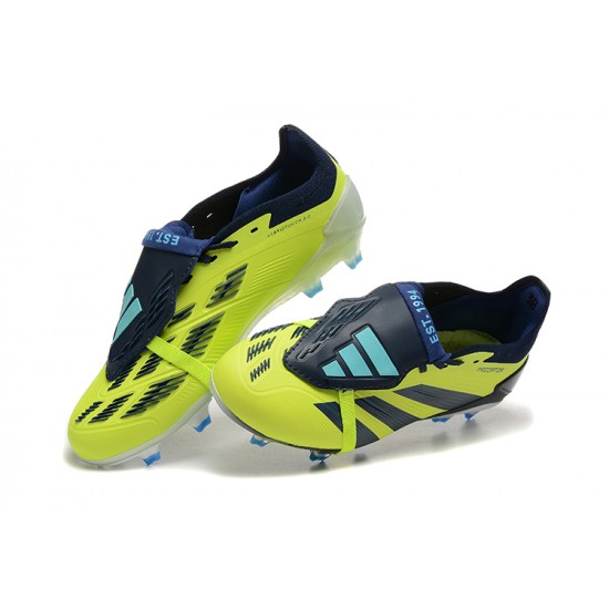 Tienda  Adidas Predator Accuracy FG Amarillo Negro Hombre Zapatos De Futbol