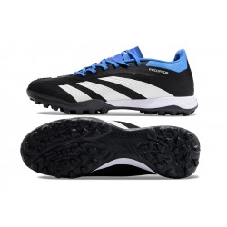 Adidas Predator 24 Elite TF Negro y Azul Hombre Zapatos De Futbol
