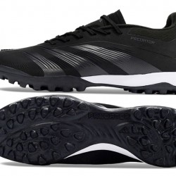 Adidas Predator 24 Elite TF Negro y Gris Hombre Zapatos De Futbol