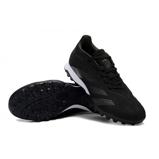 Tienda  Adidas Predator 24 Elite TF Negro y Gris Hombre Zapatos De Futbol