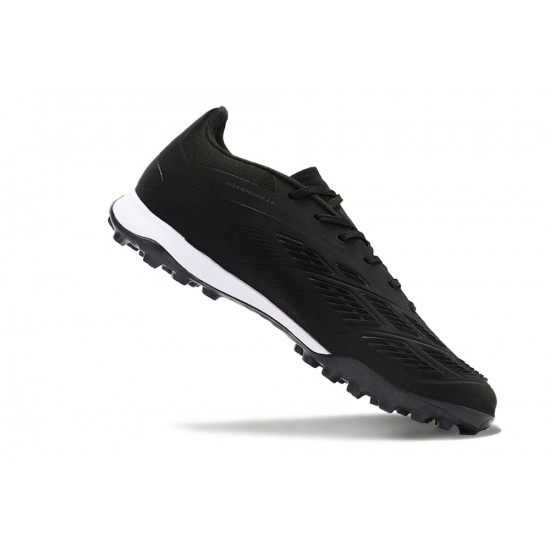Tienda  Adidas Predator 24 Elite TF Negro y Gris Hombre Zapatos De Futbol