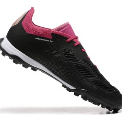 Adidas Predator 24 Elite TF Rosa Negro Hombre Zapatos De Futbol