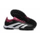 Mejor calidad  Adidas Predator 24 Elite TF Rosa Negro Hombre Zapatos De Futbol
