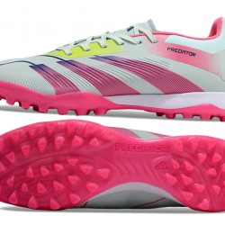 Adidas Predator 24 Elite TF Rosa Blanco Zapatos De Futbol