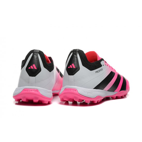 Comprar  Adidas Predator 24 Elite TF Rosa y Negro Hombre Zapatos De Futbol