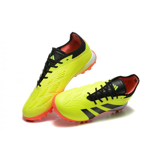 Tienda  Adidas Predator 24 Elite TF Amarillo y Negro Zapatos De Futbol