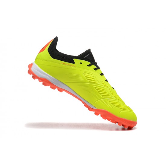 Tienda  Adidas Predator 24 Elite TF Amarillo y Negro Zapatos De Futbol