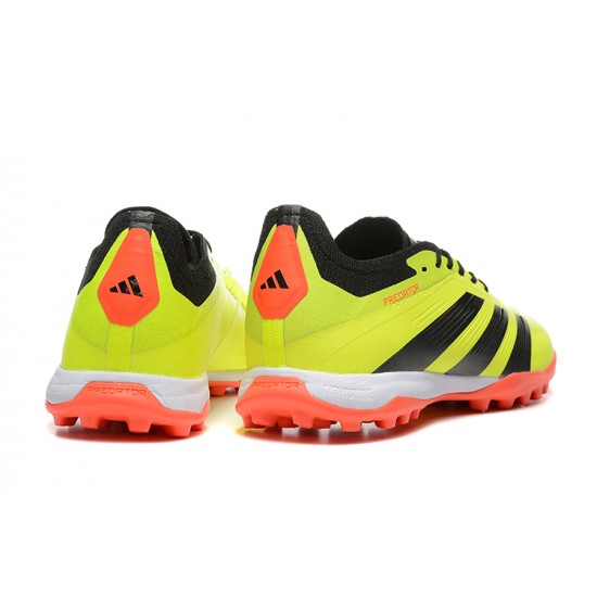 Tienda  Adidas Predator 24 Elite TF Amarillo y Negro Zapatos De Futbol