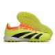 Tienda  Adidas Predator 24 Elite TF Amarillo y Negro Hombre Zapatos De Futbol