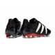 Alta calidad Adidas Predator Accuracy FG Negro Blanco Hombre Zapatos De Futbol