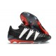Alta calidad Adidas Predator Accuracy FG Negro Blanco Hombre Zapatos De Futbol