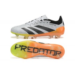 Adidas Predator Accuracy FG Negro Naranja Hombre Zapatos De Futbol