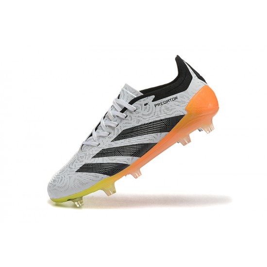 Descubrir  Adidas Predator Accuracy FG Negro Naranja Hombre Zapatos De Futbol