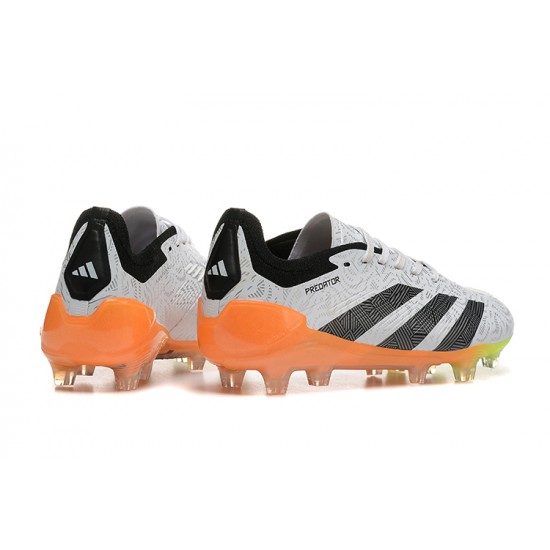 Descubrir  Adidas Predator Accuracy FG Negro Naranja Hombre Zapatos De Futbol