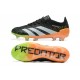Mejor calidad  Adidas Predator Accuracy FG Negro Blanco Hombre Zapatos De Futbol