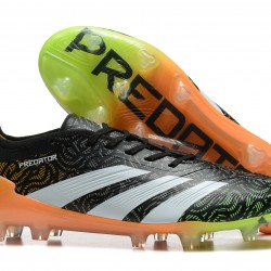 Adidas Predator Accuracy FG Negro Blanco Hombre Zapatos De Futbol