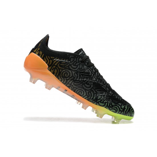 Mejor calidad  Adidas Predator Accuracy FG Negro Blanco Hombre Zapatos De Futbol