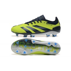 Adidas Predator Accuracy FG Negro y Amarillo Hombre Zapatos De Futbol