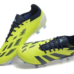 Adidas Predator Accuracy FG Negro y Amarillo Hombre Zapatos De Futbol