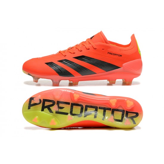 Comprar  Adidas Predator Accuracy FG Naranja Negro Hombre Zapatos De Futbol