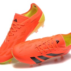 Adidas Predator Accuracy FG Naranja Negro Hombre Zapatos De Futbol