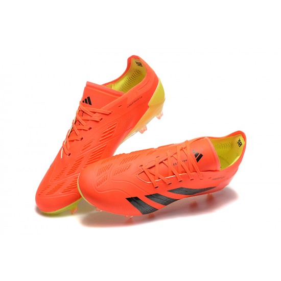 Comprar  Adidas Predator Accuracy FG Naranja Negro Hombre Zapatos De Futbol
