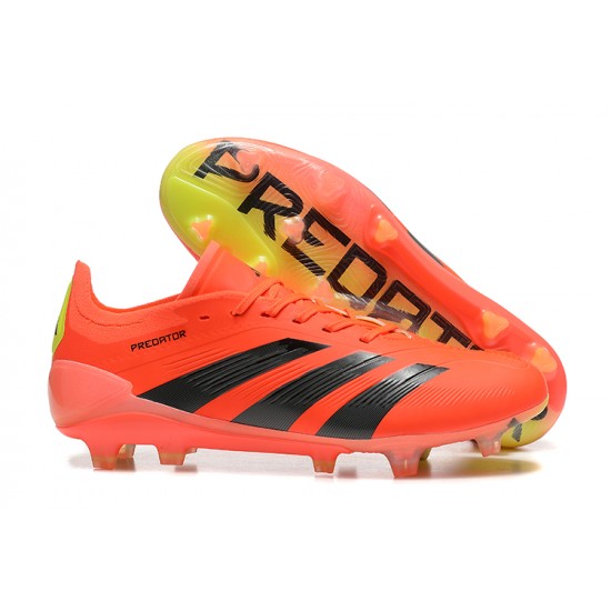 Comprar  Adidas Predator Accuracy FG Naranja Negro Hombre Zapatos De Futbol