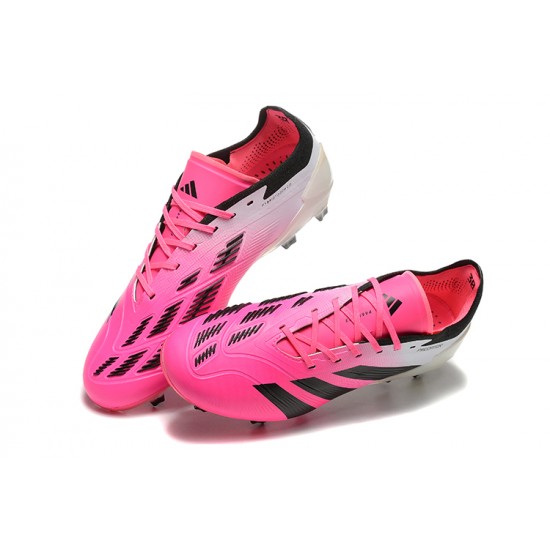 Explorar  Adidas Predator Accuracy FG Rosa Negro Hombre Zapatos De Futbol