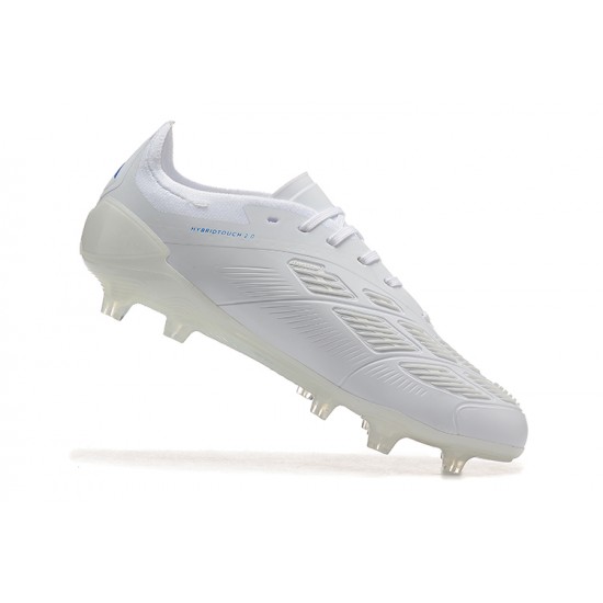 Descubrir  Adidas Predator Accuracy FG Blanco Azul Hombre Zapatos De Futbol