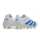 Descubrir  Adidas Predator Accuracy FG Blanco Azul Hombre Zapatos De Futbol
