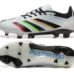 Adidas Predator Accuracy FG Blanco y Negro Hombre Zapatos De Futbol