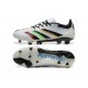 Tienda  Adidas Predator Accuracy FG Blanco y Negro Hombre Zapatos De Futbol