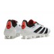 Descubrir  Adidas Predator Accuracy FG Blanco y Rojo Hombre Zapatos De Futbol